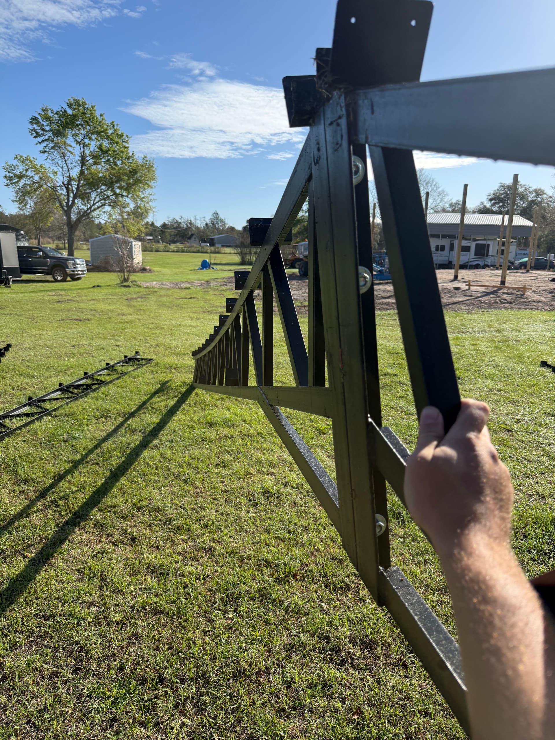 Strong Structures with Square Tubing Trusses