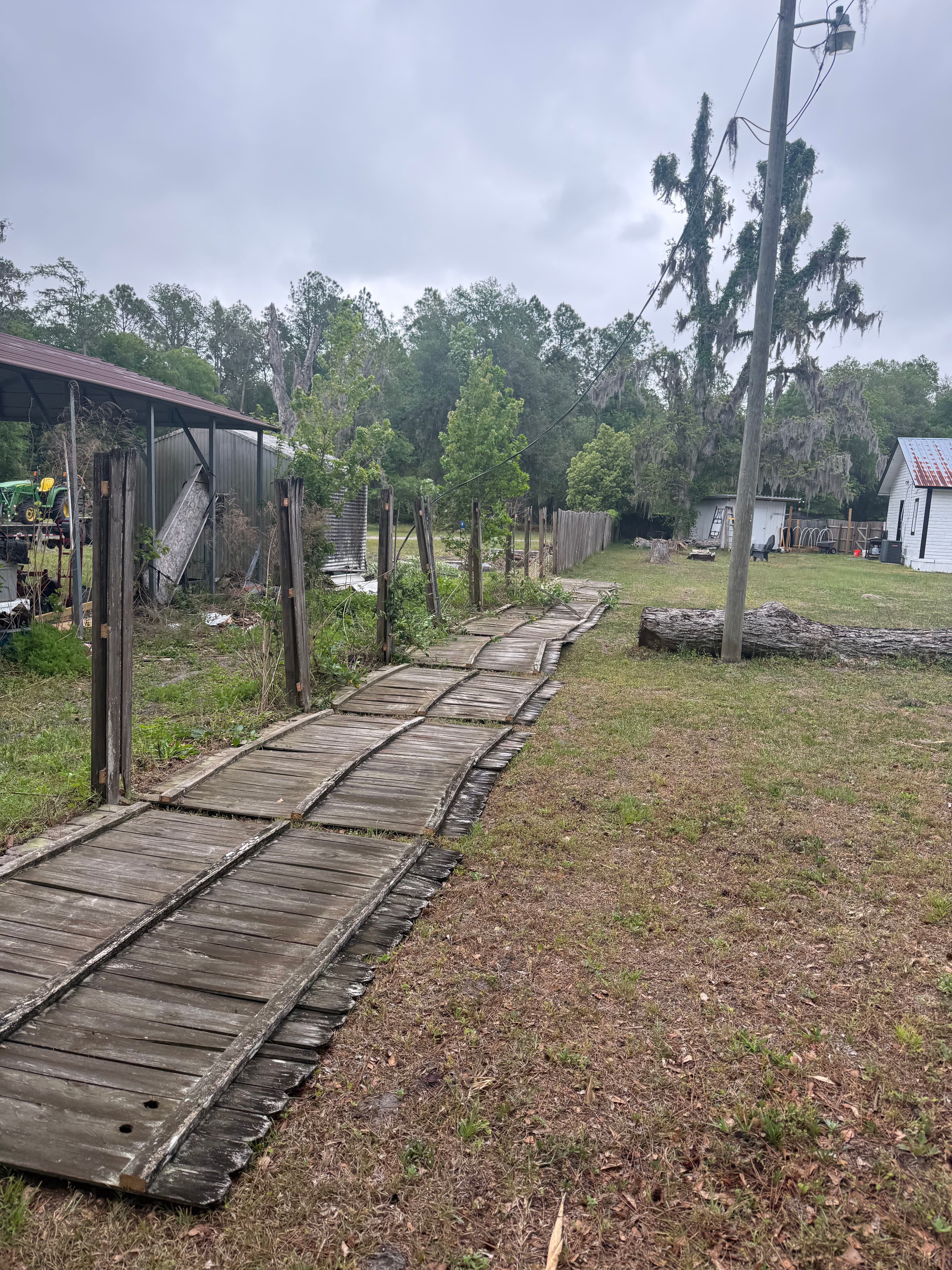 Project 250 Feet of Privacy Fence Built Clean and Solid image