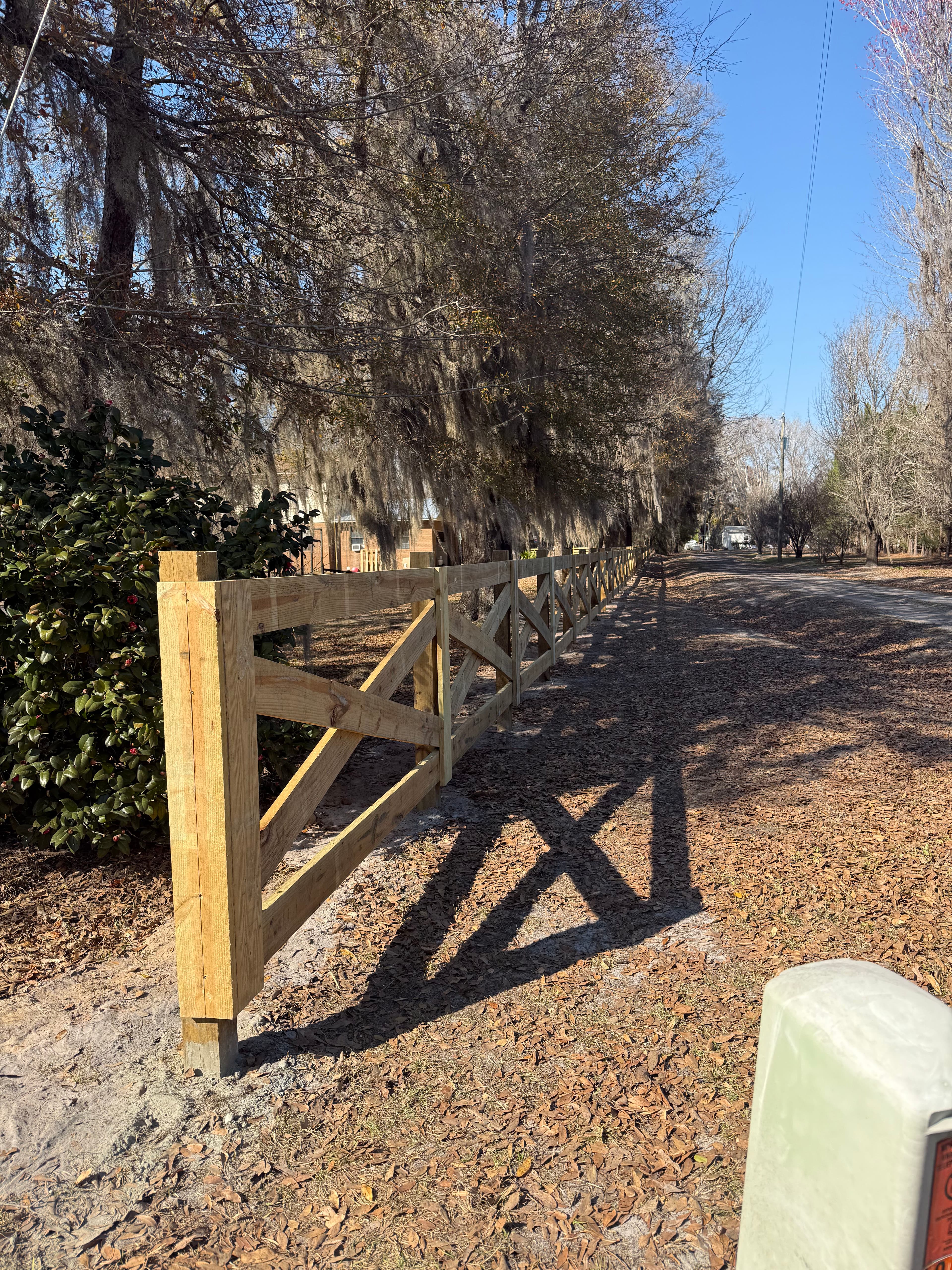Project New Cross-Buck Fence Installation in Sanderson, FL image
