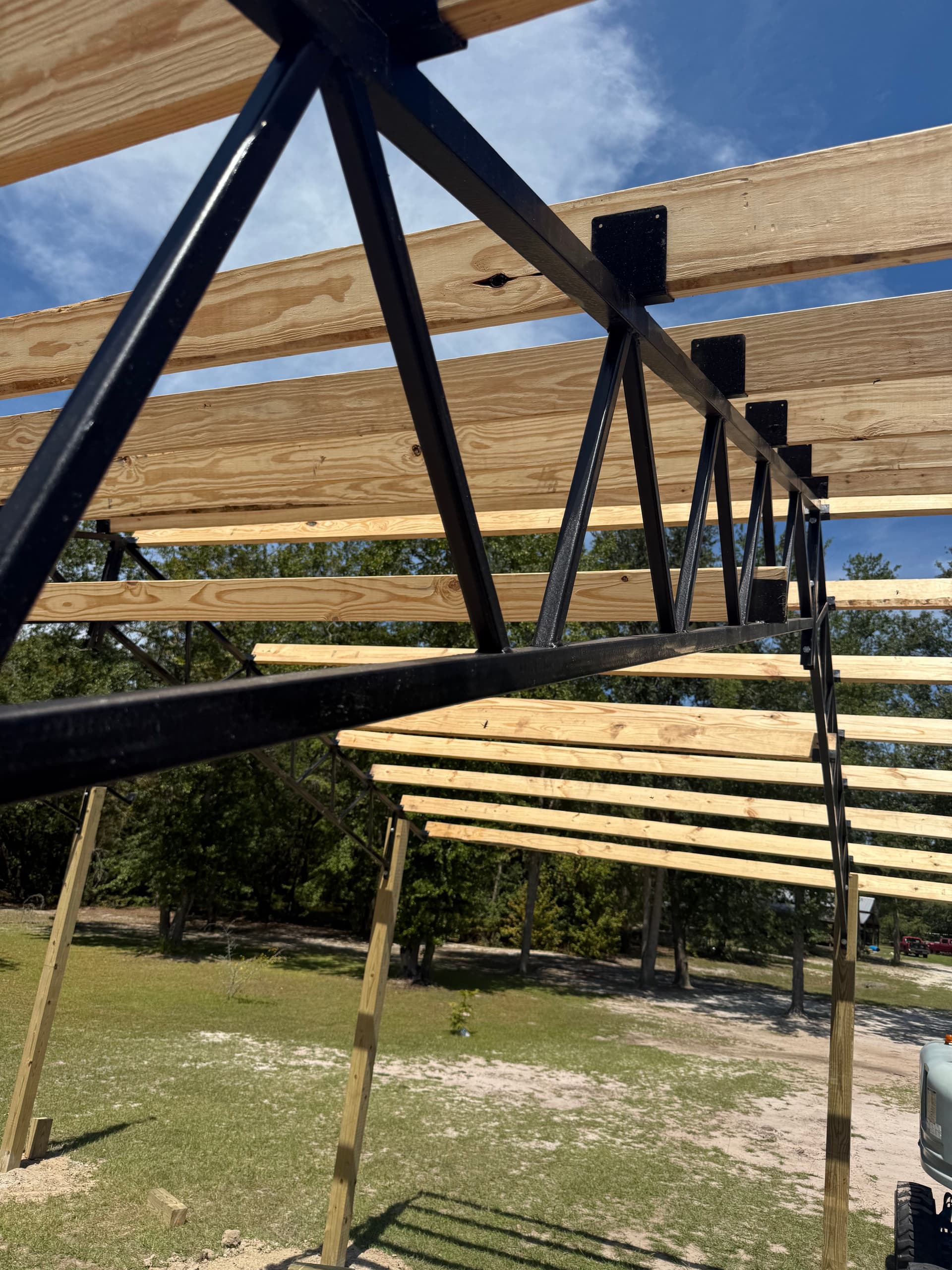 Strong Structures with Square Tubing Trusses
