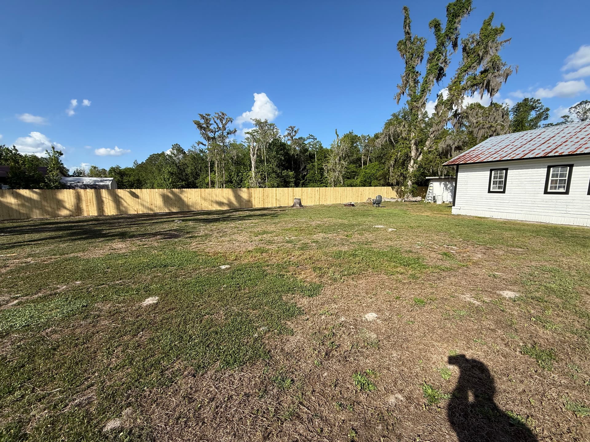 Gallery photos for 250 Feet of Privacy Fence Built Clean and Solid: Image #2